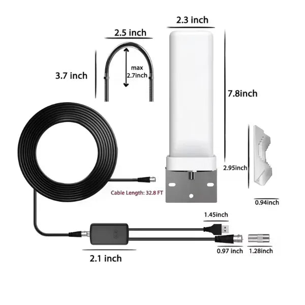 AirVizio Indoor TV Antenna AU1