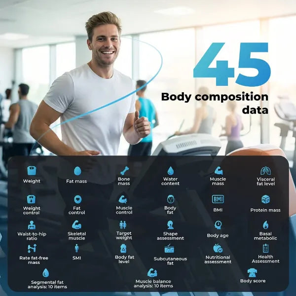 FitMetric Body Fat Scales AU1