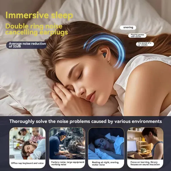 CalmPlug Ear Plugs For Sleeping AU1