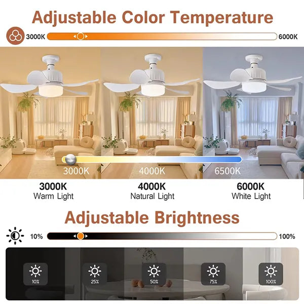 Lightora Ceiling Fans with Lights AU1