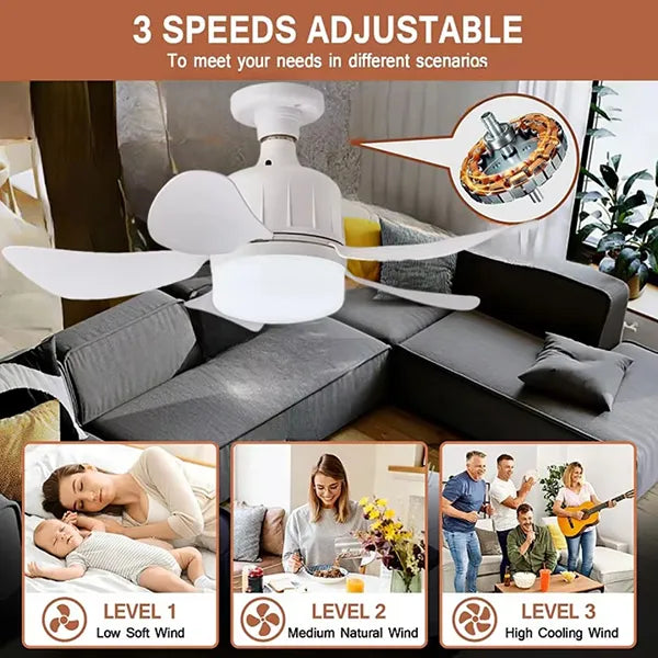 Lightora Ceiling Fans with Lights AU1