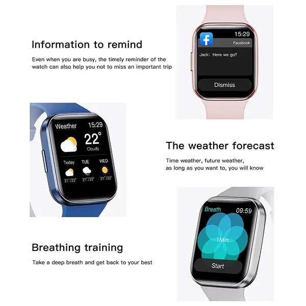 SportivaX Smart Watch For Running AU2