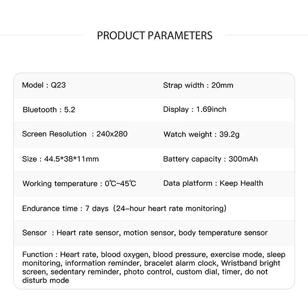 SportivaX Smart Watch For Running AU2