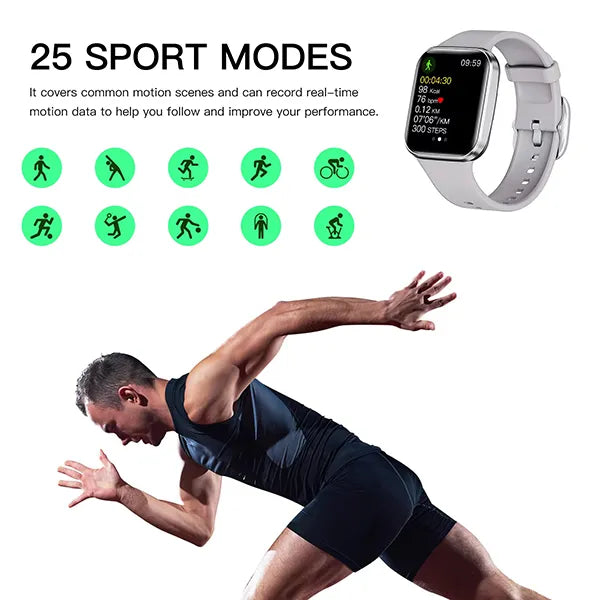 SportivaX Smart Watch For Running AU2