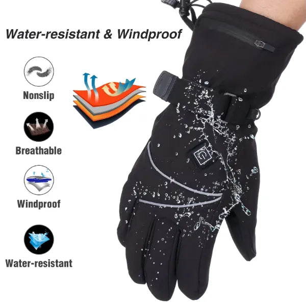 CozyGrip Heated Motorbike Gloves AU1