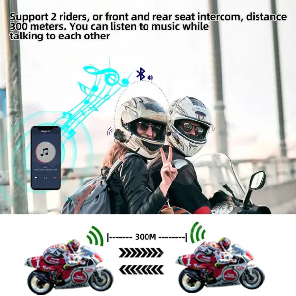 MotoSync Motorcycle Intercom AU1