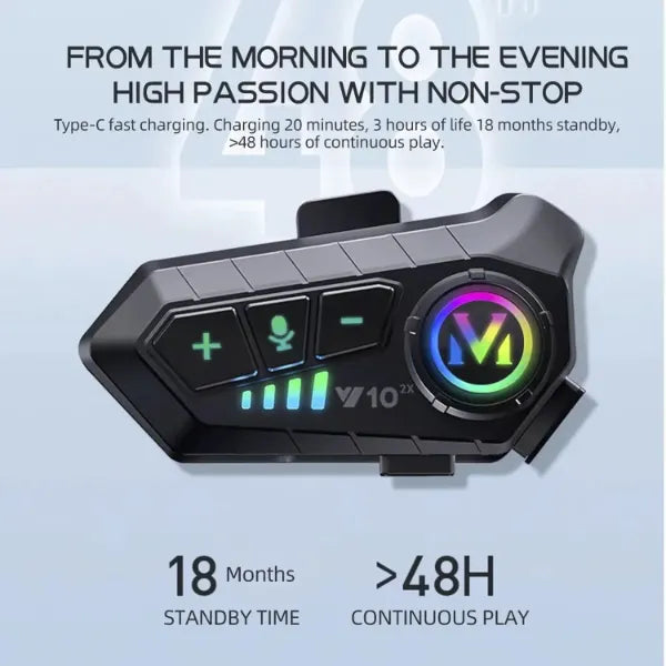 MotoSync Motorcycle Intercom AU1
