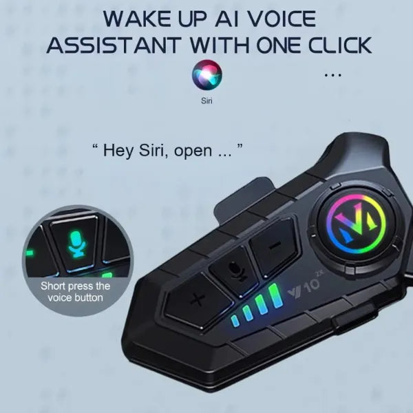 MotoSync Motorcycle Intercom AU1