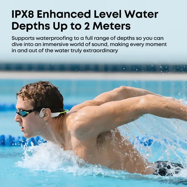 MinoMio Z2 Waterproof Swimming Headphones AU1