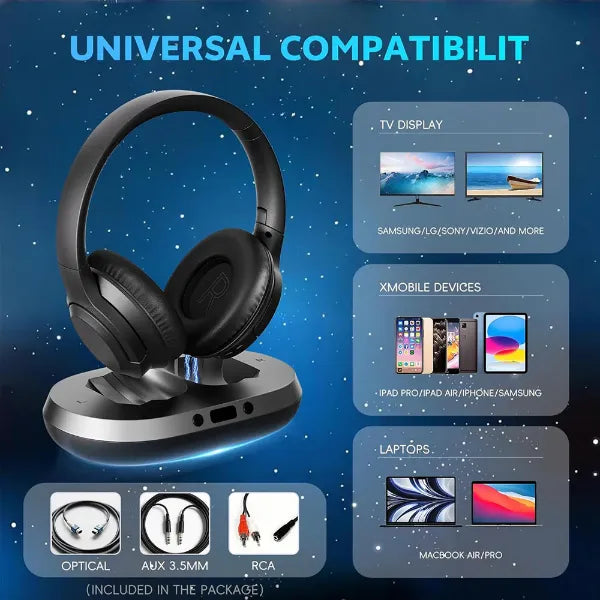 LofialoV2 TV Headphones For Seniors AU1