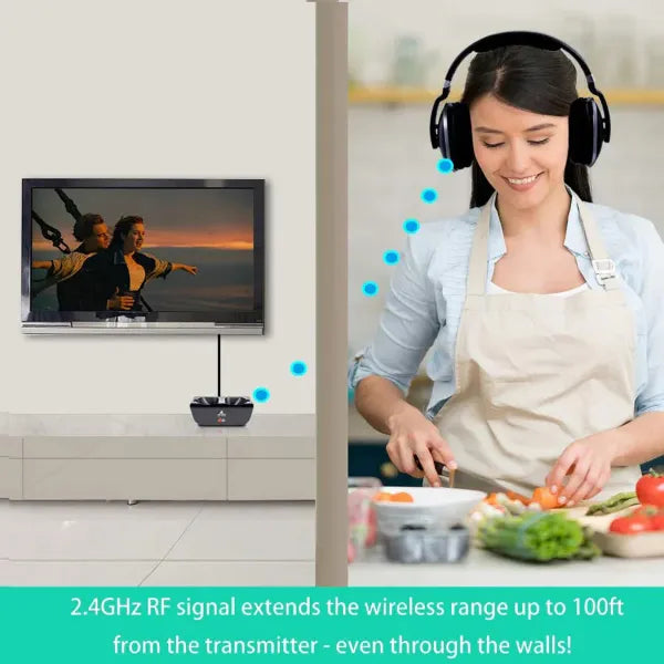Lofialo Wireless Headphones for TV AU1