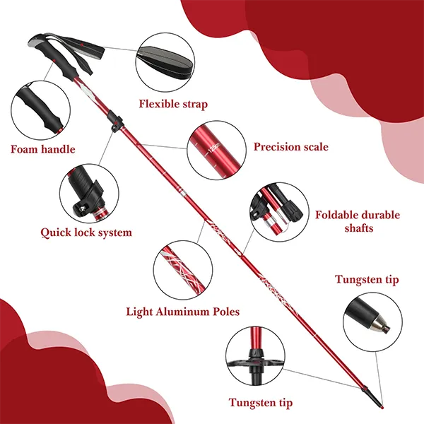 Kolamia Diamond Walking Poles AU1