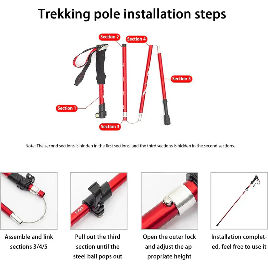 Kolamia Black Diamond Trekking Poles AU1