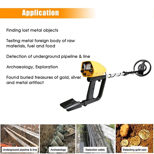 TeroTera Professional Metal Detector AU2