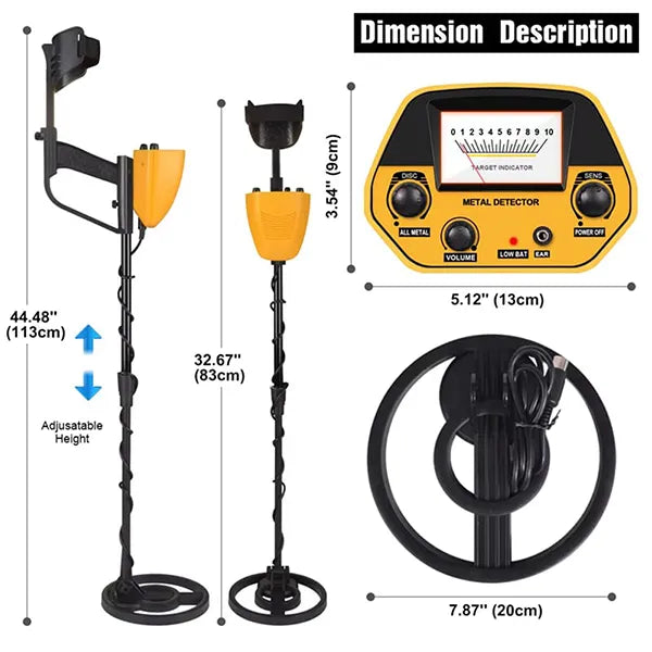TeroTera Professional Metal Detector AU2