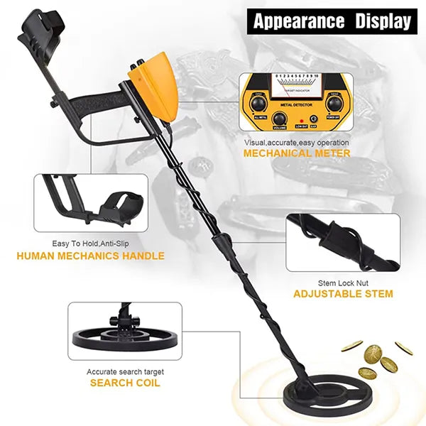 TeroTera Professional Metal Detector AU2